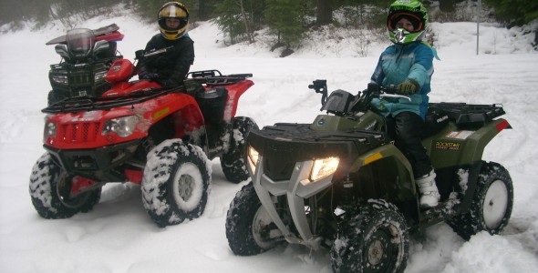 Playing in the Snow